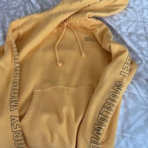 Obey yellow hoodie